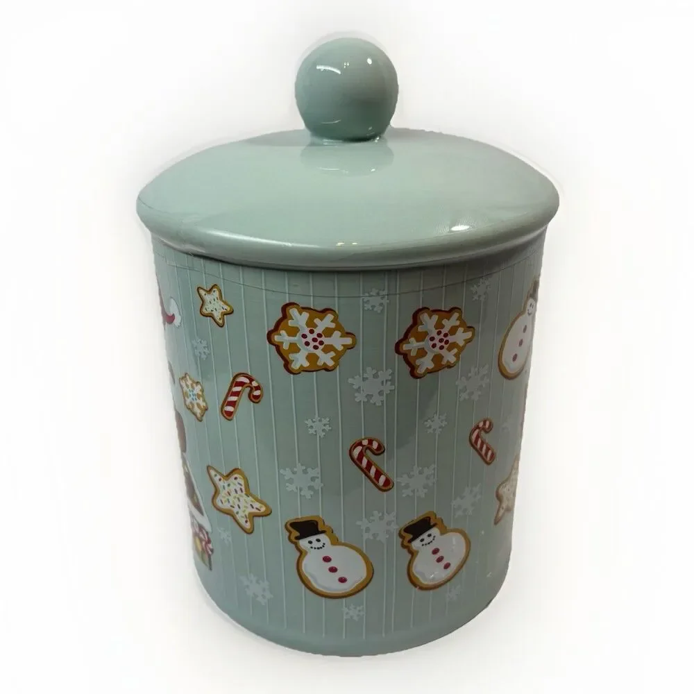 Scooby Doo Super Sweet Holidays Gingerbread  Candy Cane Christmas 11” Cookie Jar